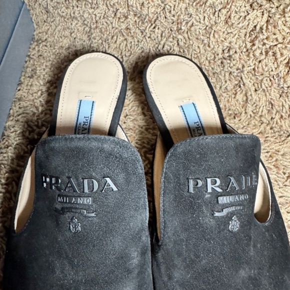 Prada Calzature Donna Nero Heels, size 38 - Picture 12 of 13